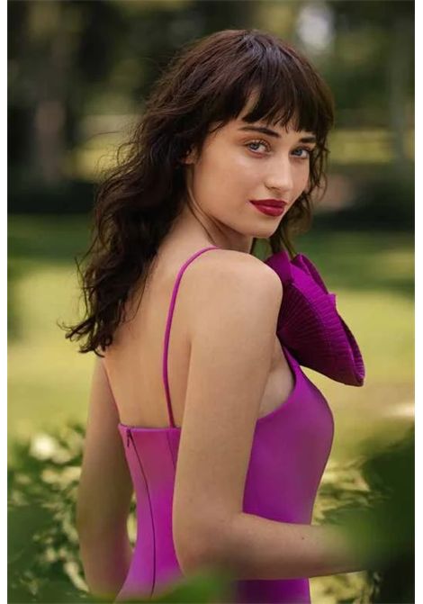 Midi dress with ruffles MISCHALIS | dress | M4 88571